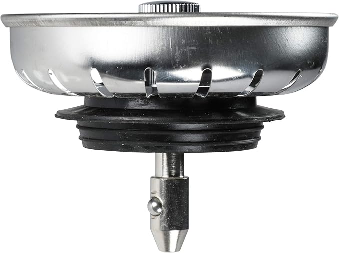 Danco 81091 3-1/2-Inch Post Lock-in Basket Strainer, Stainless Steel