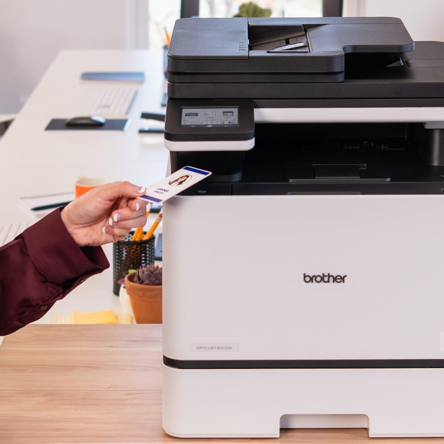 Brother MFC-L8730CDW Business Color Laser All-in-One Printer with Duplex Print, Scan, Copy, Wireless Networking, and Advanced Security Features