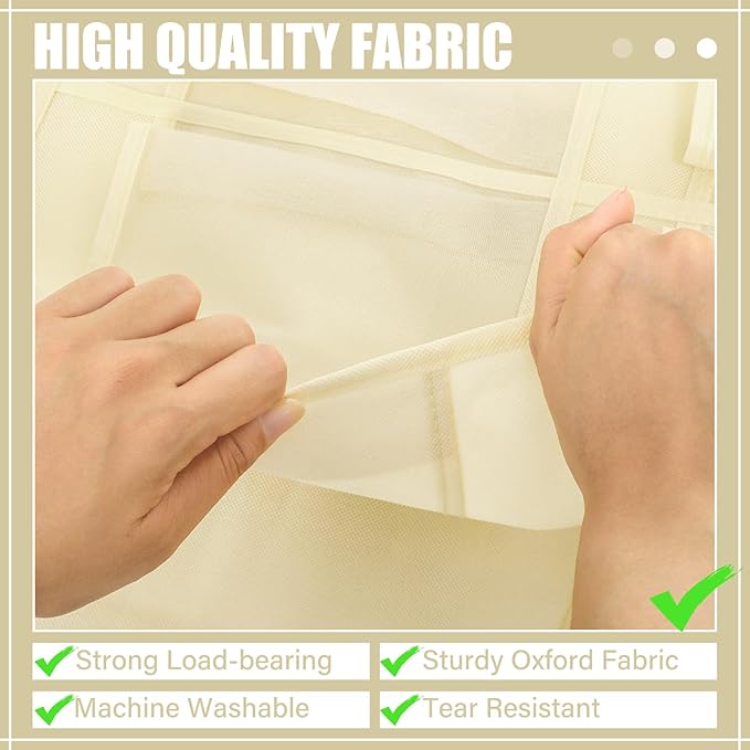 Windyun 40 Over the Door Shoe Organizer Large Breathable Mesh Pockets Hanging