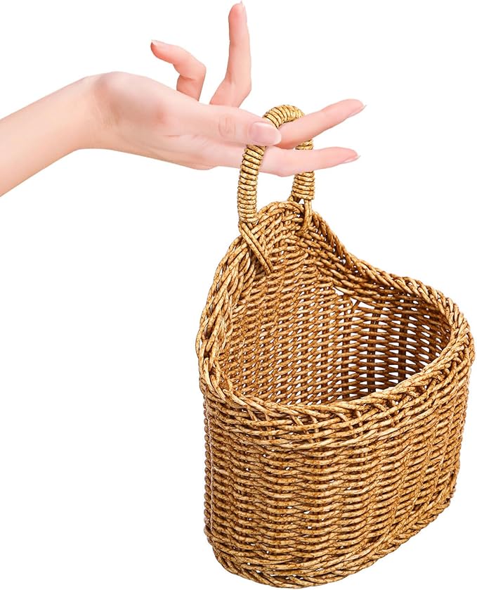 Cabilock Woven Hanging Storage Basket