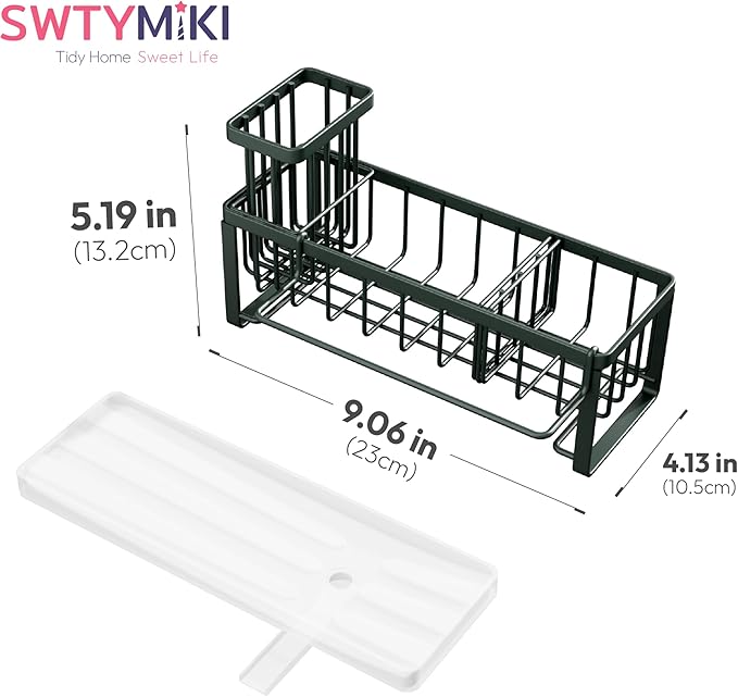 SWTYMIKI Sponge Holder for Kitchen Sink