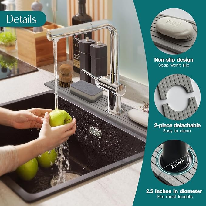 Diatomite Kitchen Faucet Mat
