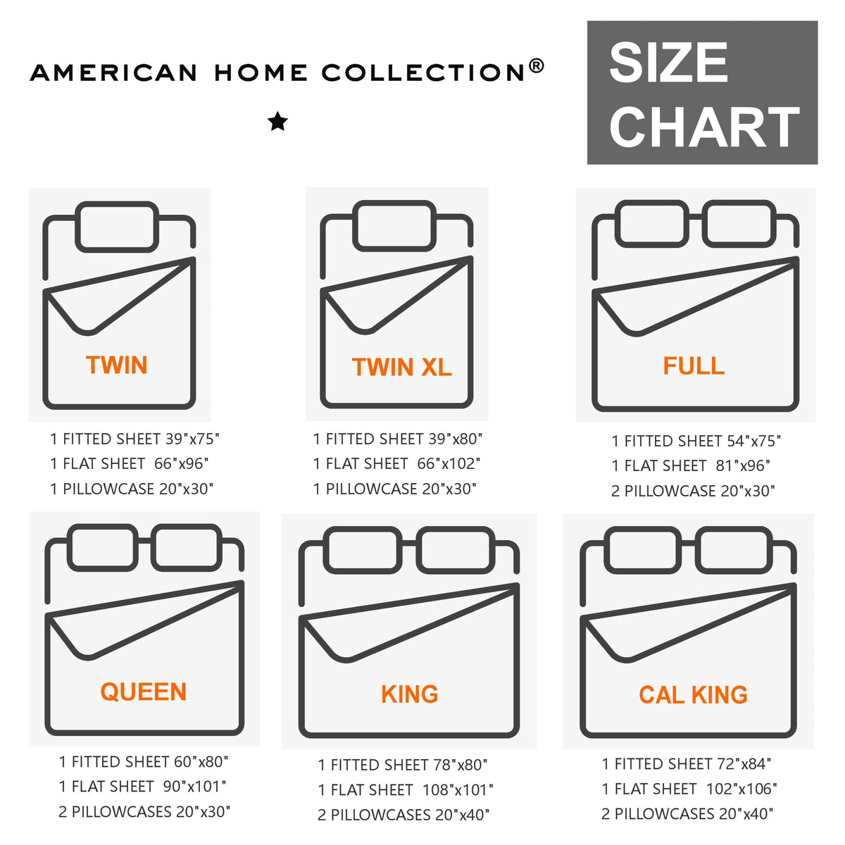 American Home Collection Full Size Sheet Set - Ultra-Soft Microfiber 15-Inch Deep Pocket - Wrinkle Free and Fade Resistant (Tan)
