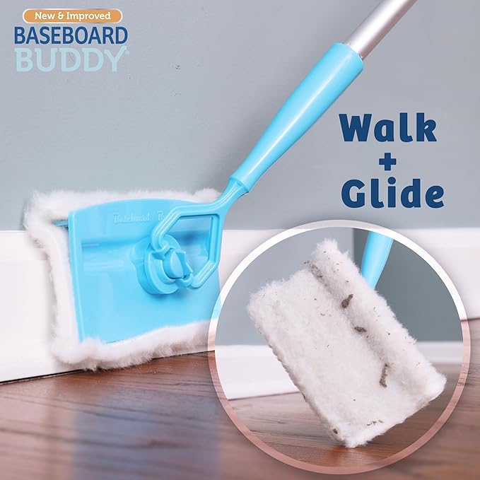 Baseboard Buddy | Lightweight Home Cleaning Essential, Moldings & Walls