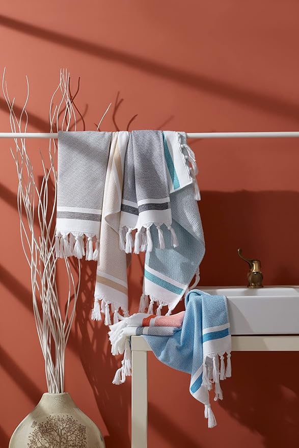 sea me at home Turkish Hand Towels