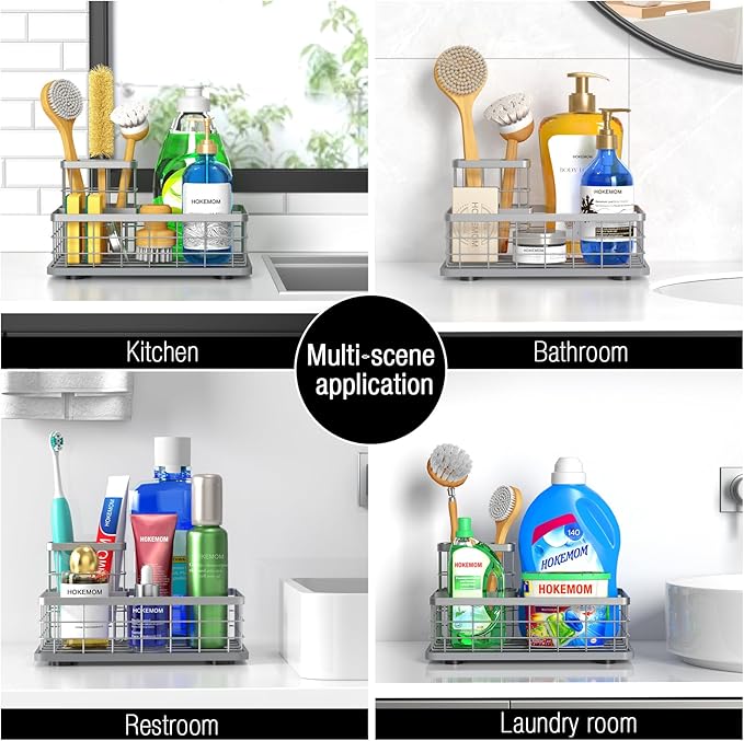 Kitchen Sink Caddy Organizer, Sponge Holder