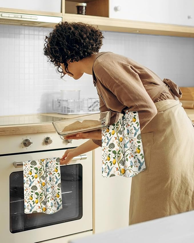 Flour Sack Kitchen Towels Set of 2-18x26 Cotton Dish Towels
