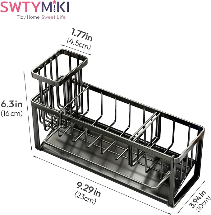 SWTYMIKI Sponge Holder for Kitchen Sink