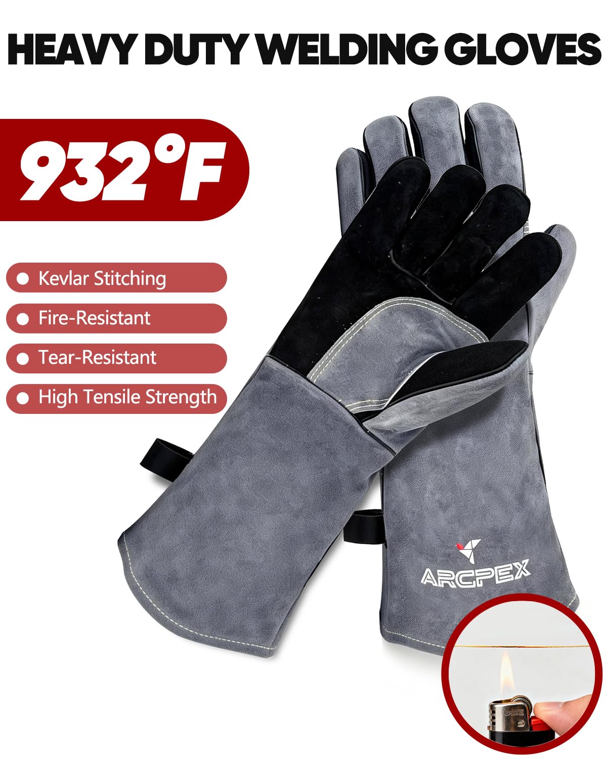 stick welder and welding gloves
