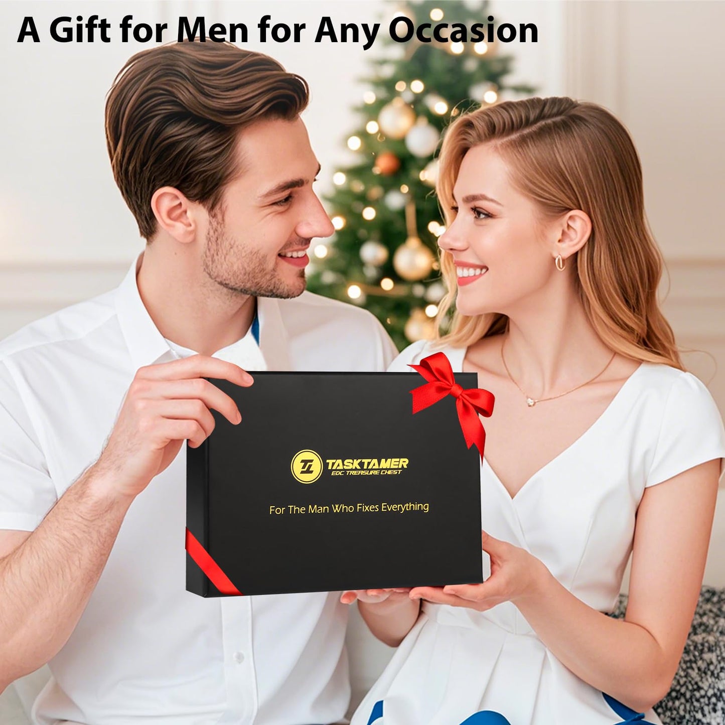 Multitool Gifts for Men, Multi-tool Pliers & Pocket Knife 3-Piece EDC Tool Set Packed with Premium Gift Box for Birthday, Christmas, Father’s Day, Stocking Stuffers for Man