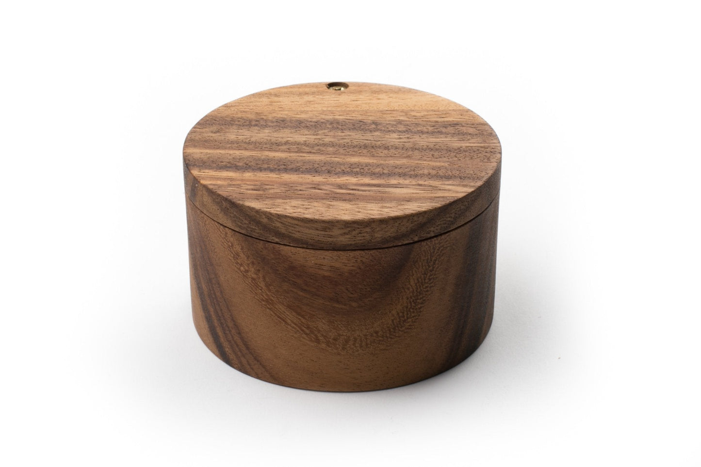 Ironwood Gourmet 28221 Appalachian Salt Cellar, Acacia Wood, 4 x 4 x 2.5 inches, Brown