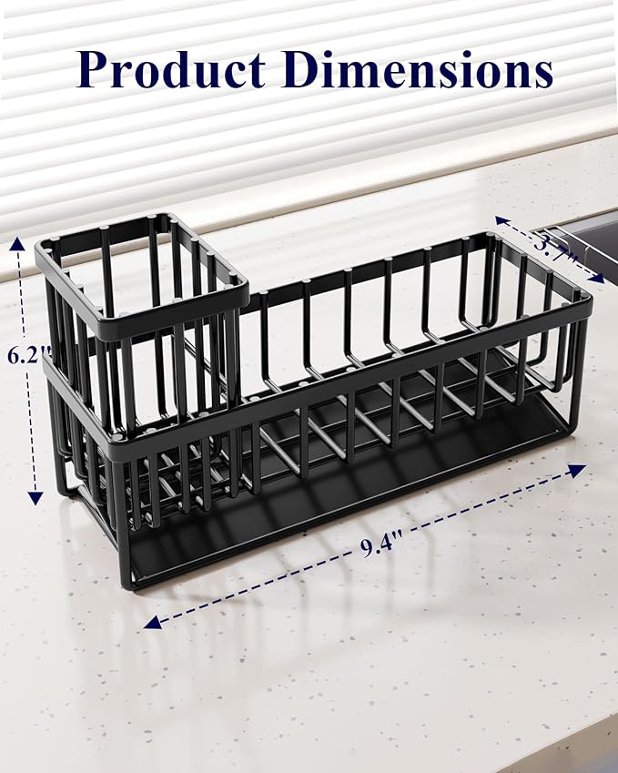 Kitsure Sponge Holder for Kitchen Sink