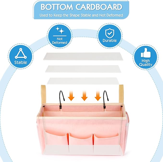 Bedside Storage Caddy/Bedside Hanging Storage Bag