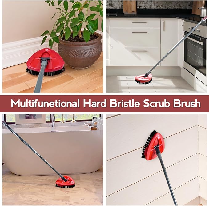 Oceda Scrubber Mop Head, Compatible