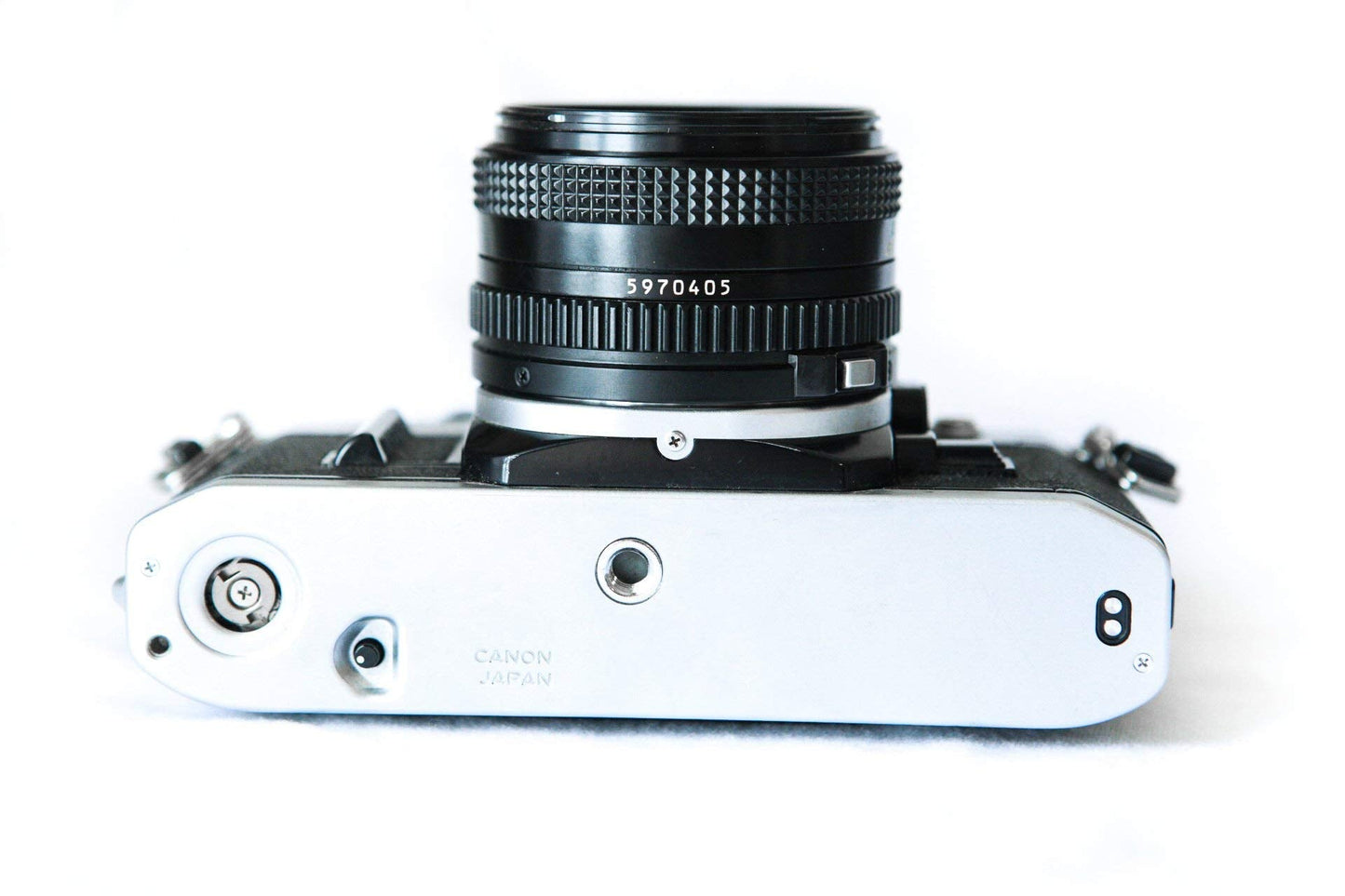 Vintage Canon AE-1 35mm SLR Camera with 50mm 1:1.8 Lens (Renewed)