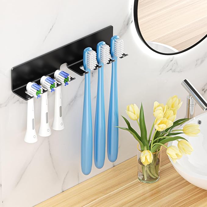 Electric Toothbrush Head Holder, Toothbrush Holders Wall Mounted, Electric