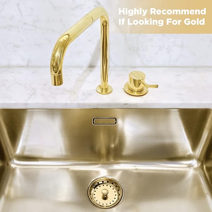 Mudder 3 Pcs Kitchen Sink Drain Strainer and Stopper Stainless Steel Garbage