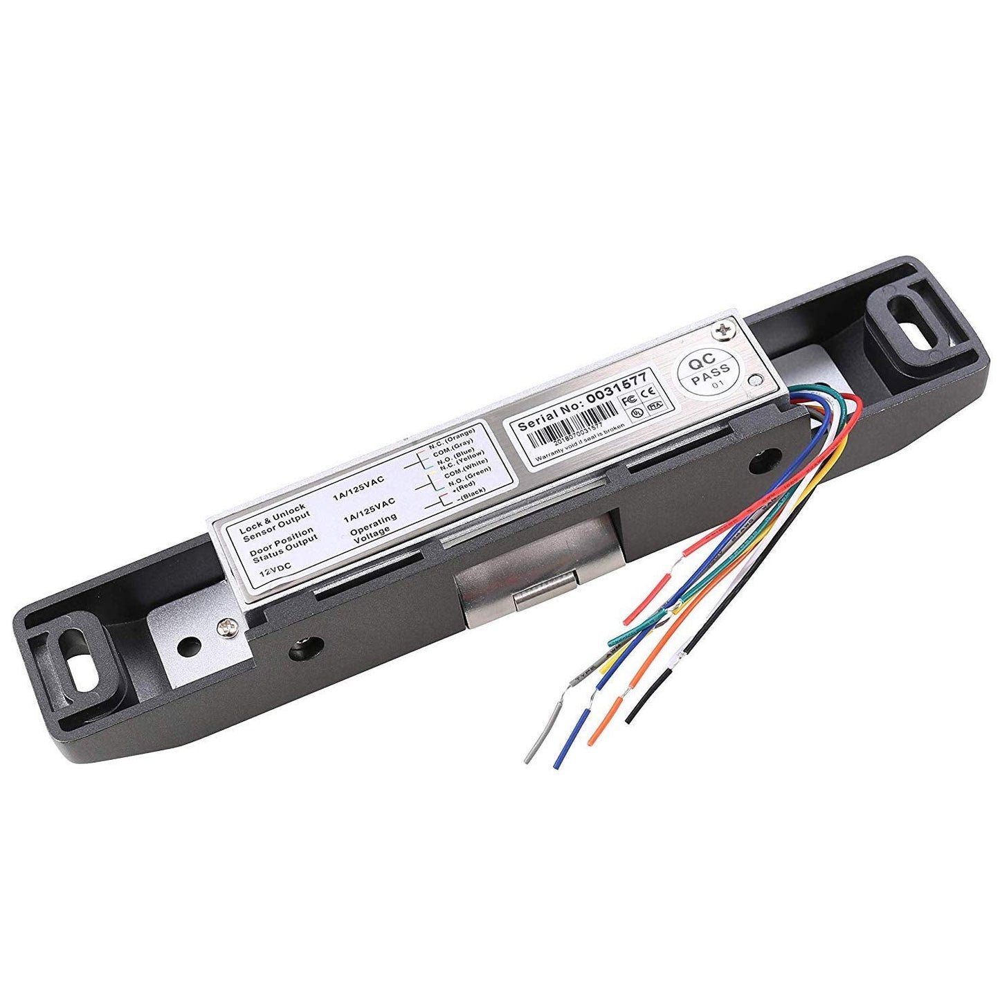 UHPPOTE Access Control Kit with Electric Strike Lock Remote Control for Fire Exit Door for Push Bar