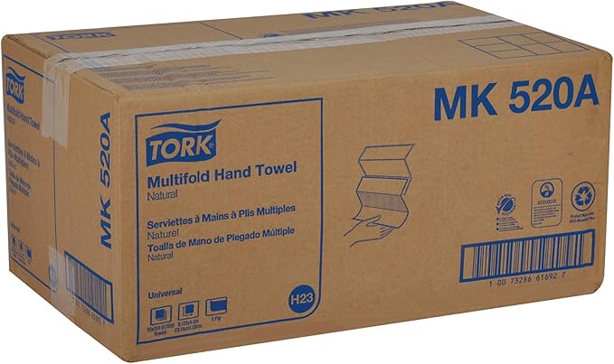 Tork Multifold Hand Towel, 100% recycled, FSC certified, Compatible