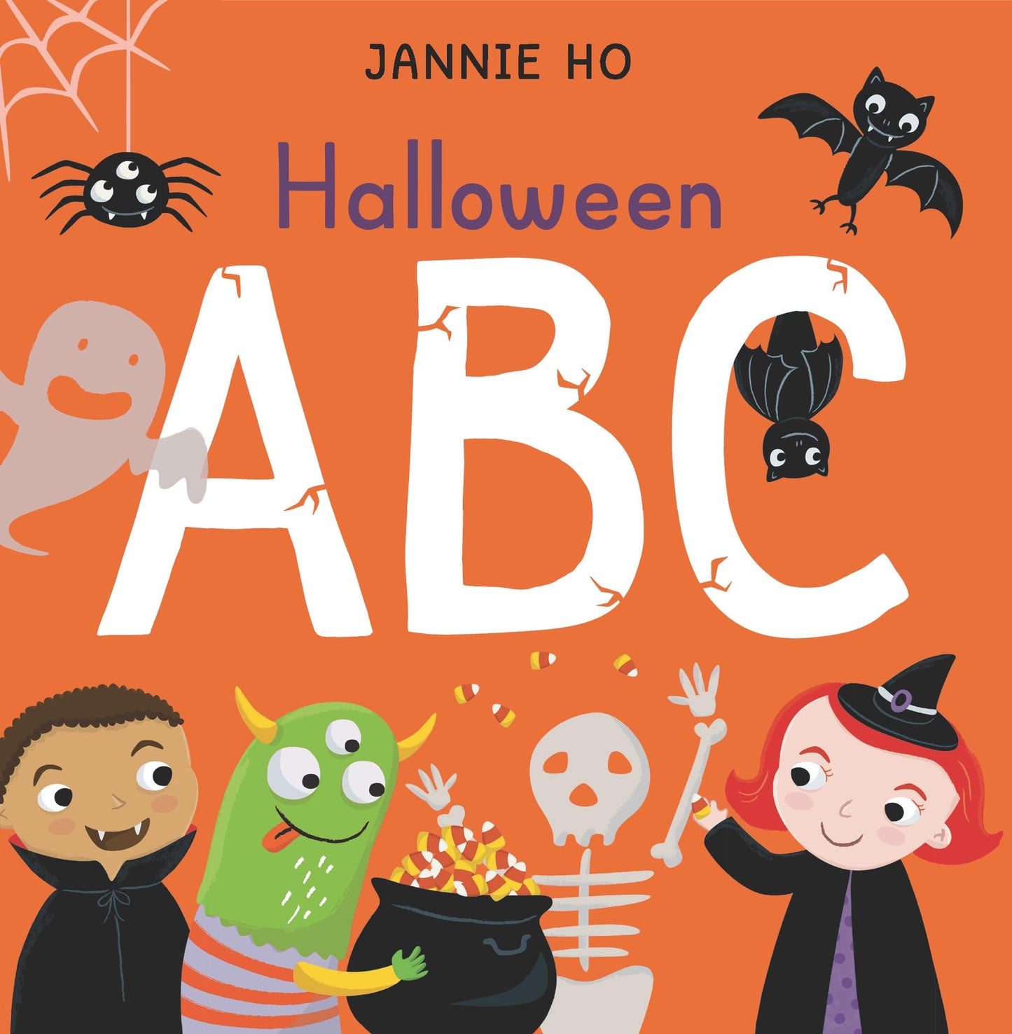 Halloween ABC: (A Sturdy Alphabet Board Book for Babies, Toddlers, and Preschoolers) (Jannie Ho' ABCs)