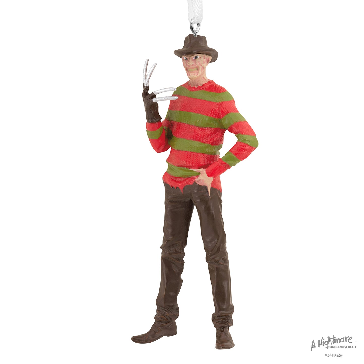 Hallmark Nightmare on Elm Street Freddy Krueger Ornament for Halloween or Christmas