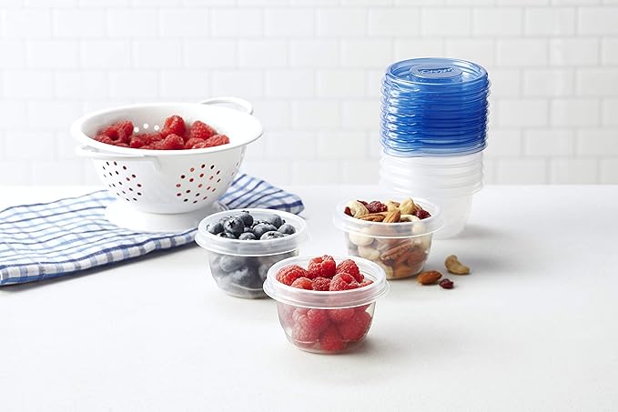 Glad GladWare Mini Round Food Storage Containers
