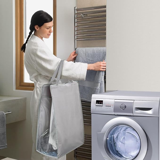 FENTEC Fentec Hanging Laundry Hamper, Hanging Laundry Basket, Slim Laundry