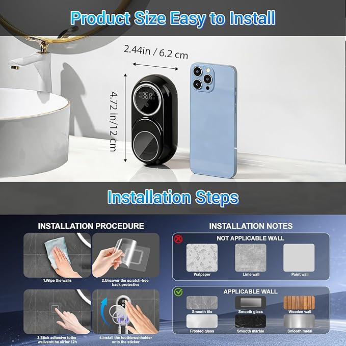 Smart Electric Toothbrush Holders