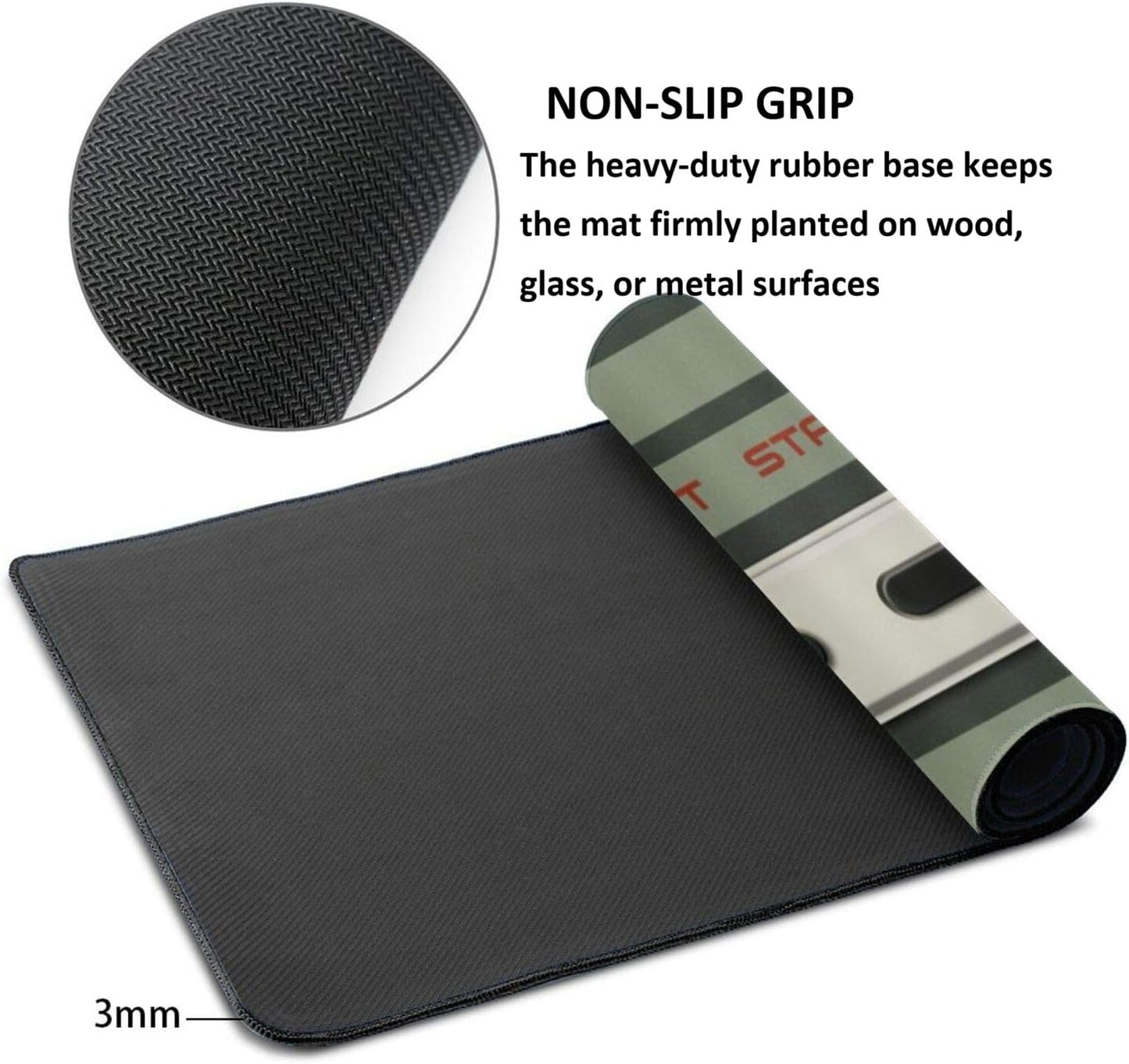 Large Gaming Mouse Pad - NES Retro Controller Desk Mat, 23.6"x11.8" Extended Computer Mousepad with Odorless Rubber Base, Waterproof Micro-Weave Surface for Office, Home & Gamers (Switch 2 Style)