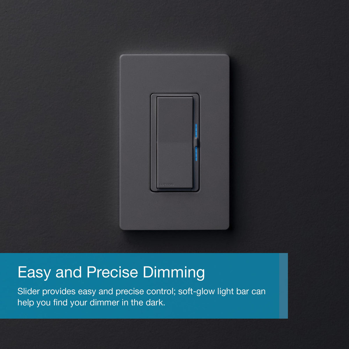 Lutron Diva Smart Dimmer Light Switch for Caseta Lighting (Lutron Smart Hub Required), for LED Lights, 150W, Single-Pole/3-Way, No Neutral, White, 2 Pack (DVRF-6LS-WH-2)
