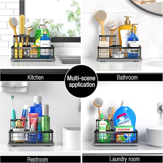 Kitchen Sink Caddy Organizer, Sponge Holder
