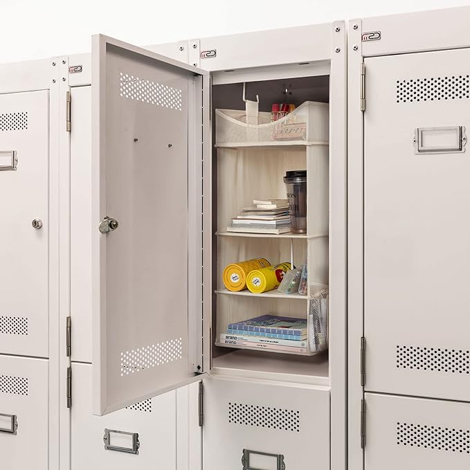 StorageWorks 3-Shelf Hanging Closet Organizer, Adjustable Hanging Closet