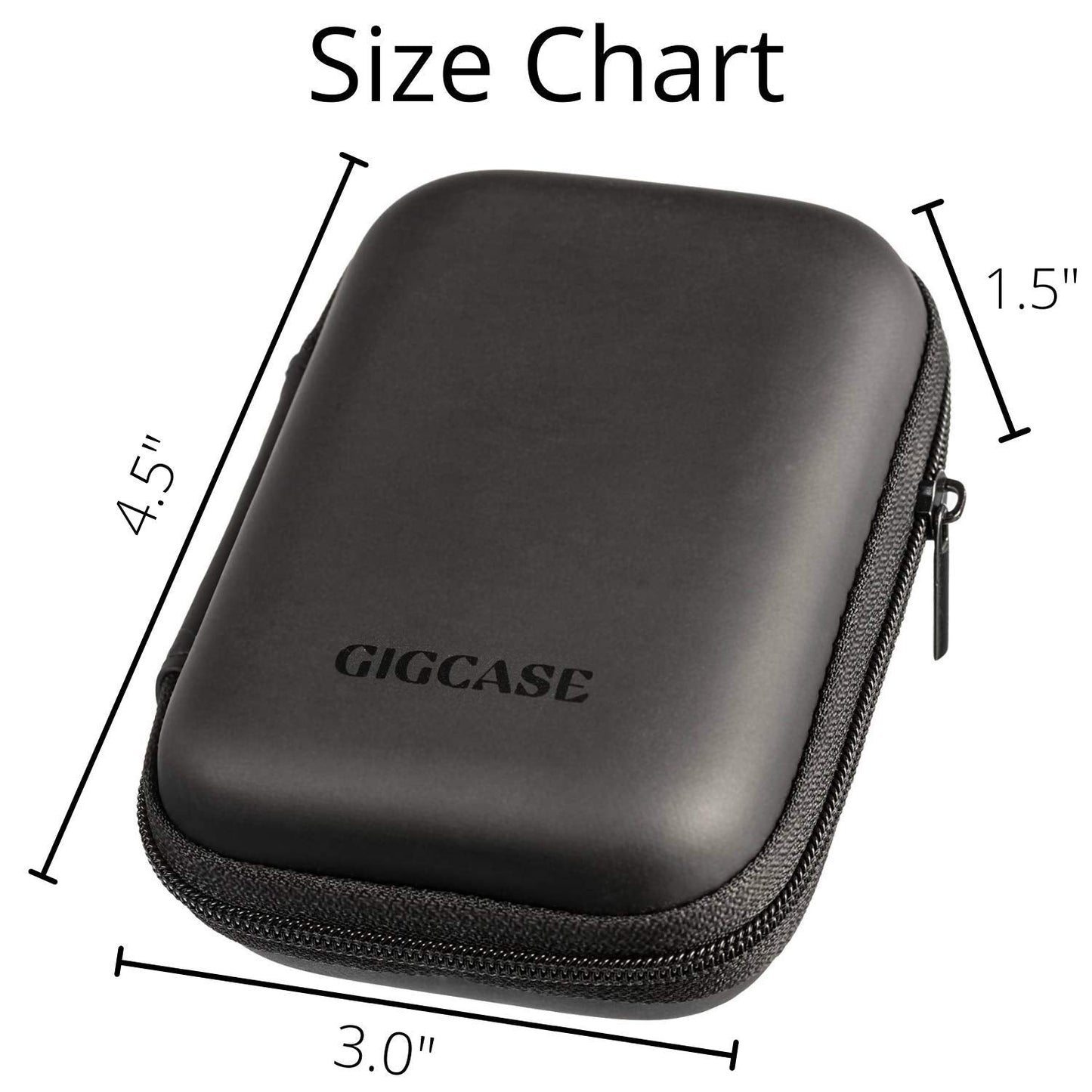 IEM Case for in-Ear Monitors, Headphones & Earbuds – EVA Travel Storage Bag for KZ ZS10/ZS10 Pro/ZSN/ZST/ZEX/AS10/AS16, CCZ ZC02/Melody, CCA CRA, Shure SE215, Moondrop Chu, KBEAR KS1, TANGZU Wan’er