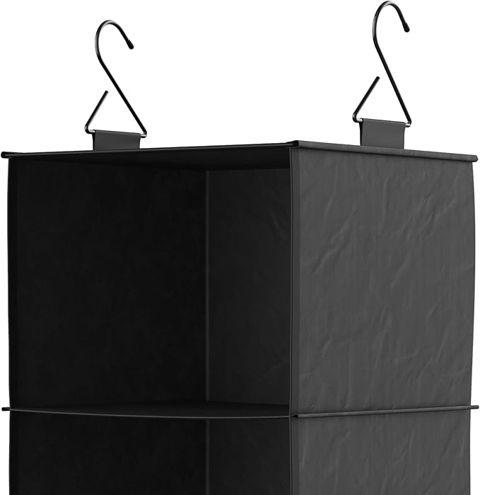 ClosetMaid 3-Shelf Fabric Hanging Closet Organizer
