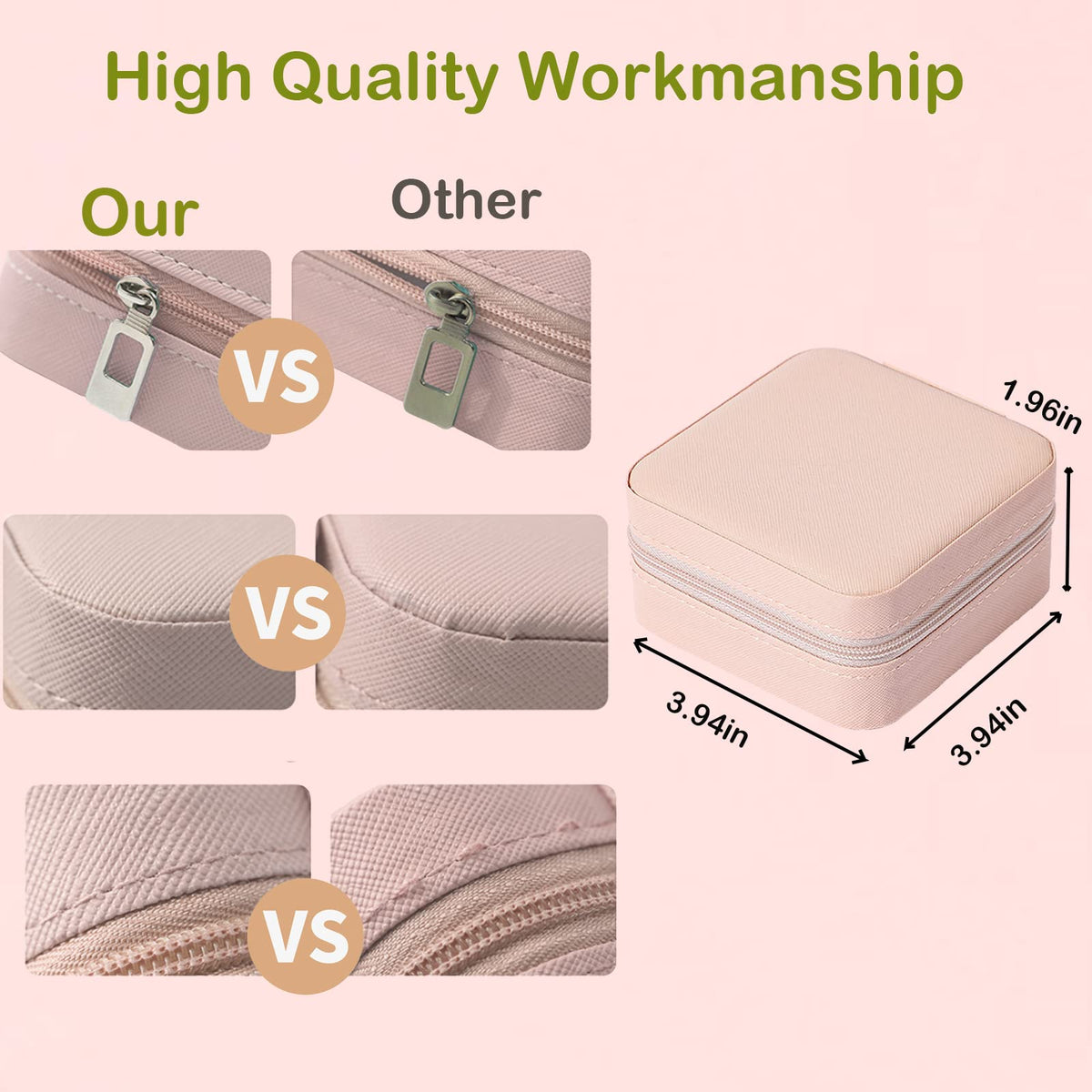 CIPIDI Travel Jewelry Case Bridesmaid Gifts Box,12 Pack Small Jewelry Box Mini Jewelry Organizer,PU Leather Portable Earring Storage Box for Women Girls Bridesmaid Proposal Gifts