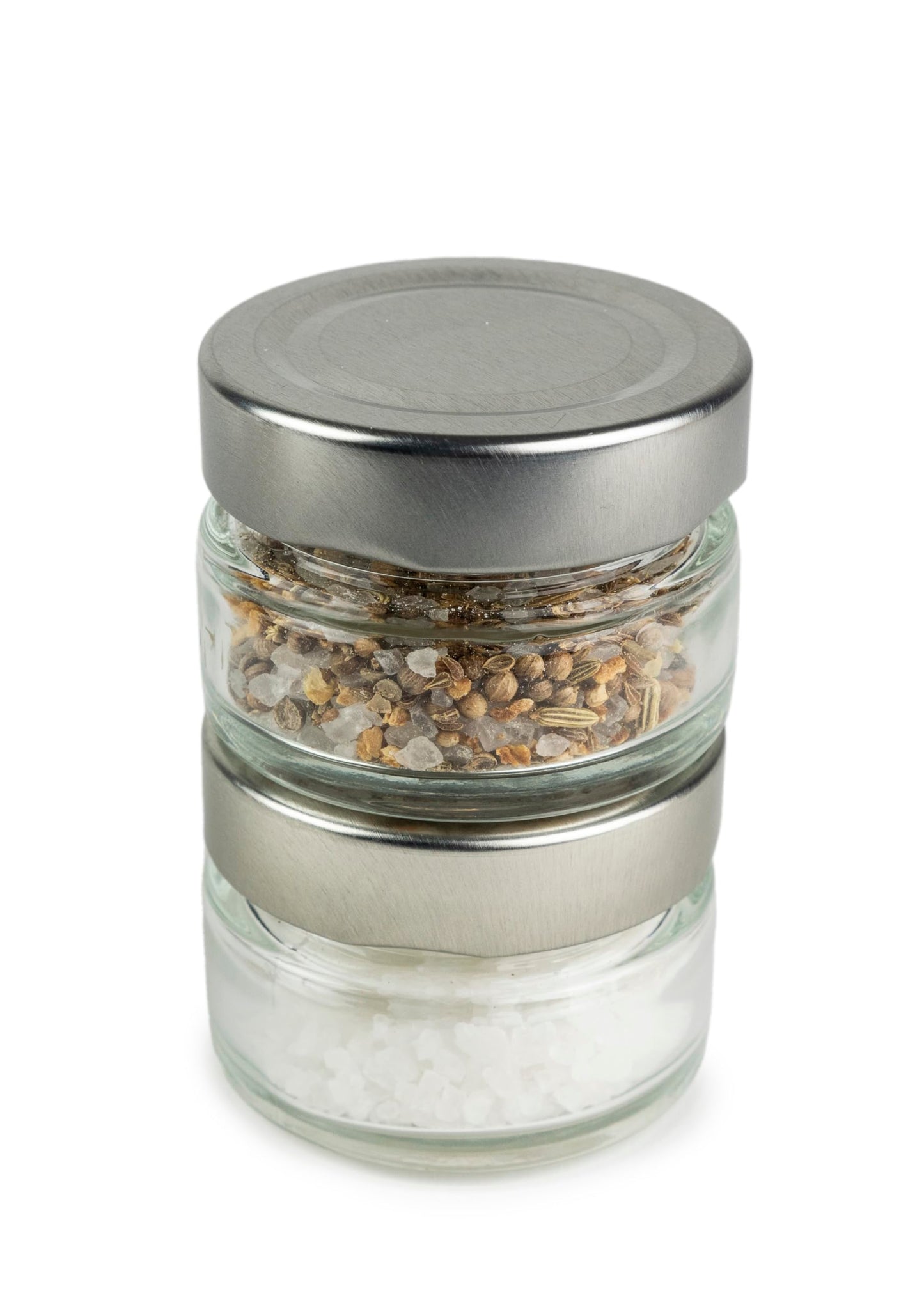 PEUGEOT–Maestro Salt Bar – 10cm Salt Mill with U’Select Adjustment – 3 Premium Salts, 3 Empty Interchangeable Glass Jars, White Marker - Made in France – PEFC-Certified Wood/Stainless-Lt. Graphite