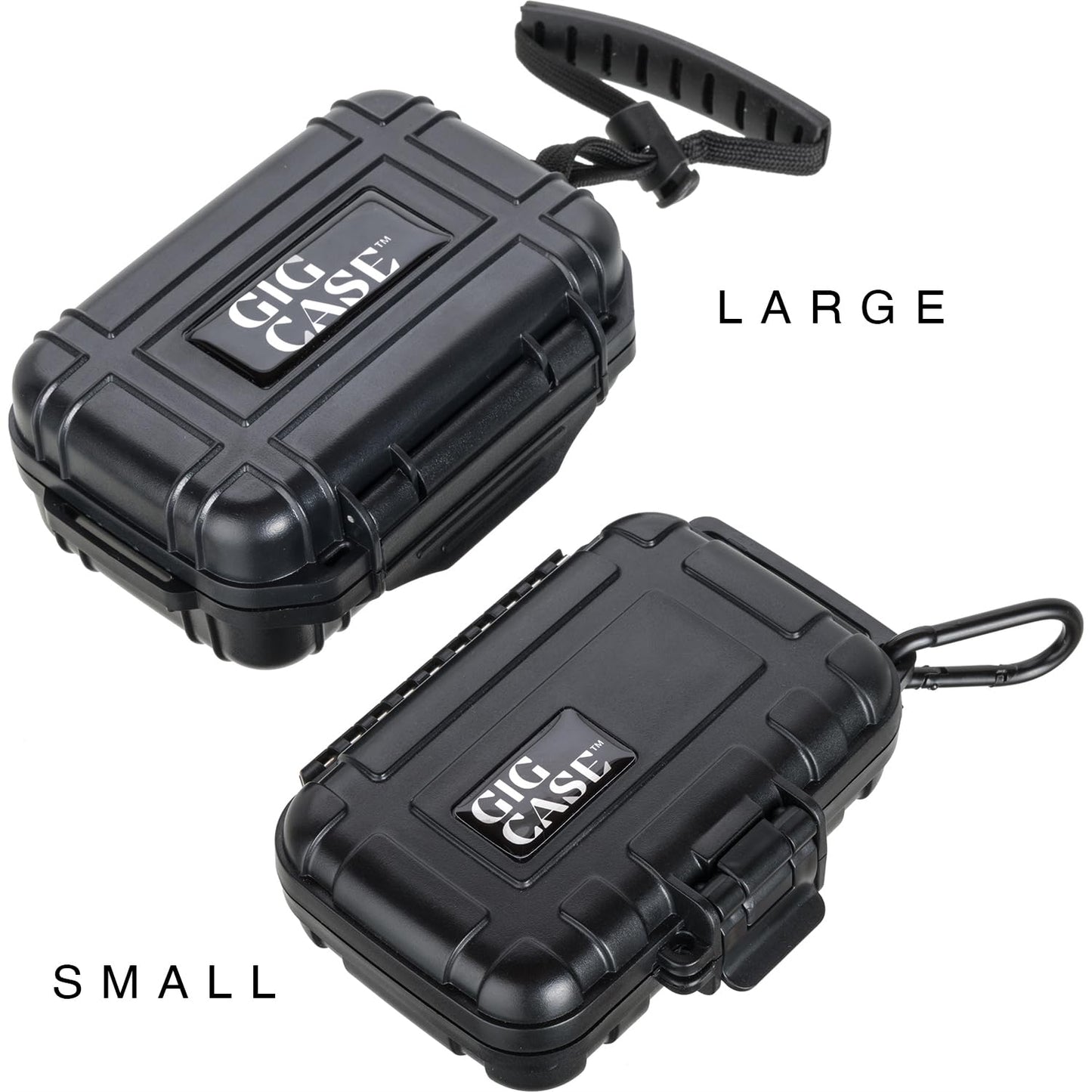 GIGCASE® in-Ear Monitor Hard Case (Small) – Compatible with KZ ZS10/ZS10 Pro/ZSN/ZST/ZEX/AS10/AS16/ZSN Pro X, YINYOO, CCZ Melody – IEM, in-Ears, Headphones, Earphones, Earbuds Storage Case