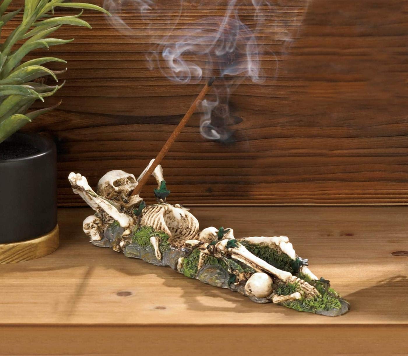 Gifts & Decor Skeleton Incense Burner Holder Collector