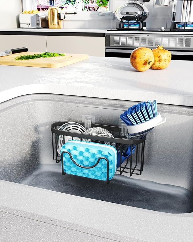 HapiRm Kitchen Sponge Holder for Sink