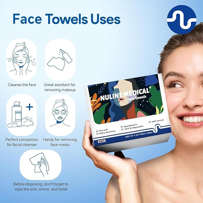 Ultra-Soft Disposable Face Towel