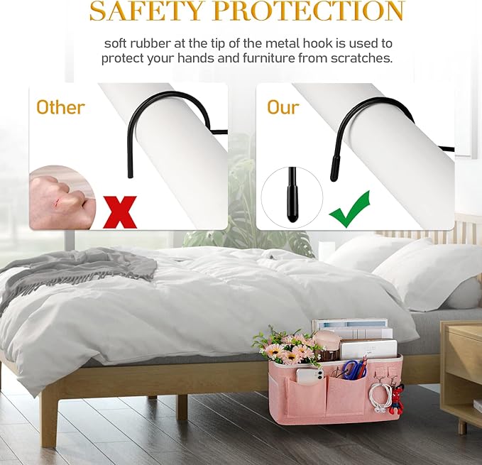 Bedside Storage Caddy/Bedside Hanging Storage Bag