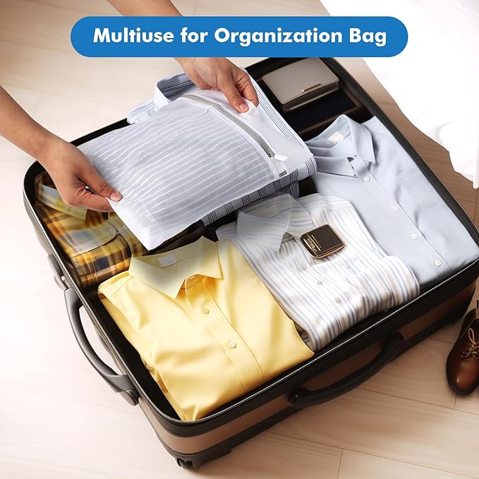 5Pcs Laundry Bags Mesh Wash Bags, Delicate Laundry Bags