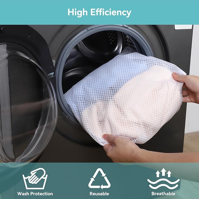 OTraki 2pc Honeycomb Mesh Laundry Bags