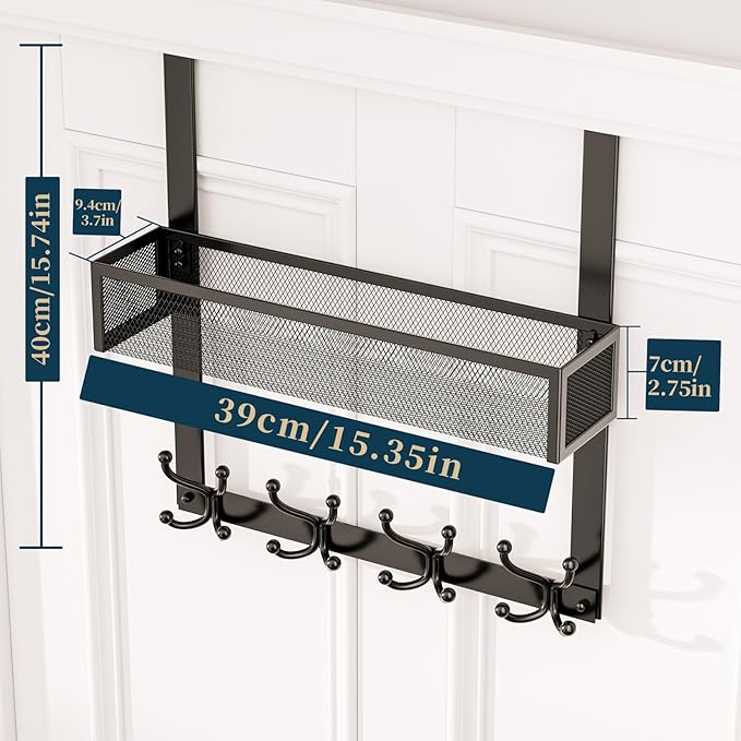 Consumest Over The Door Hooks Organizer