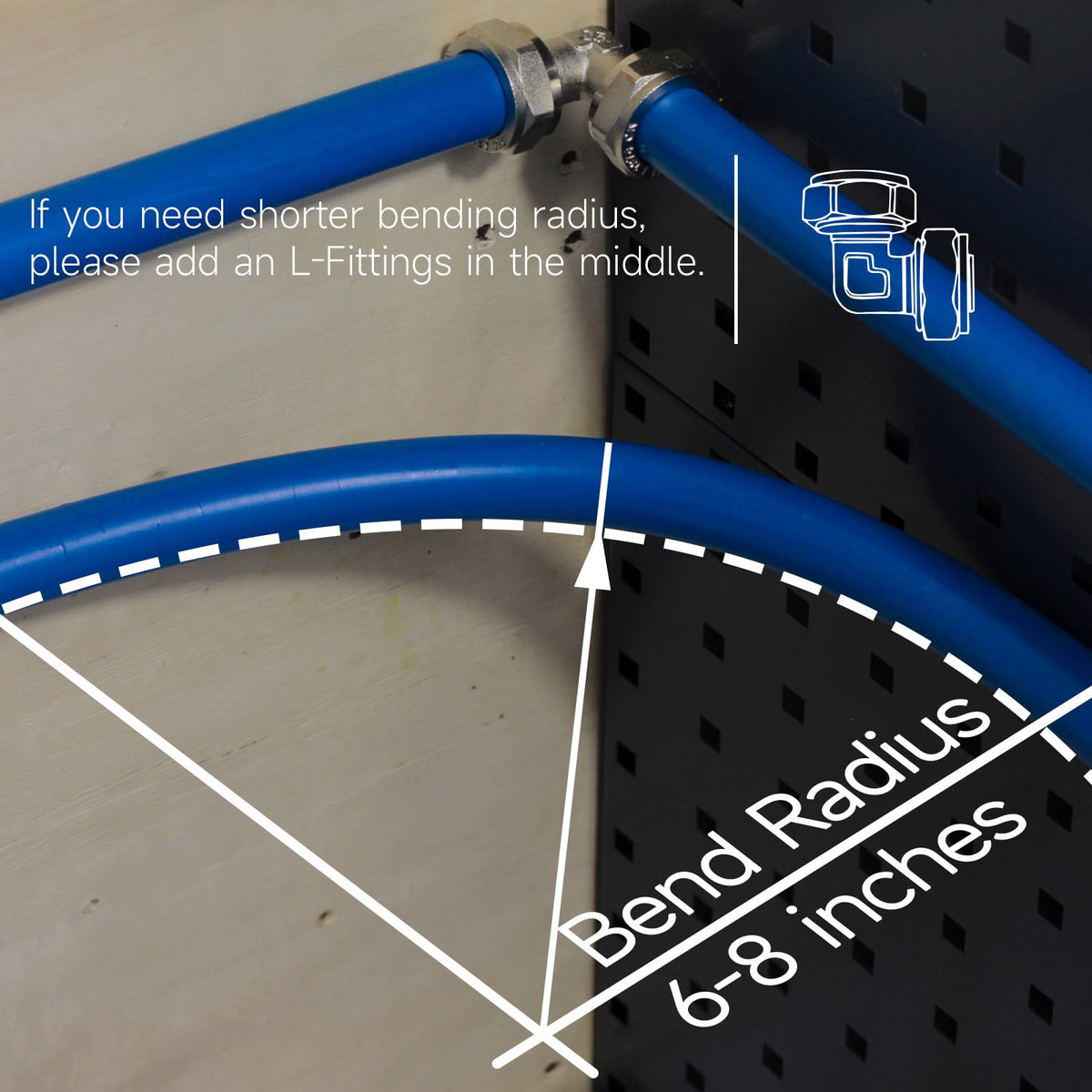 Compressed Air Piping System with 3/4 Inch ID x 200 feet 5-Way Multi-Outlet Aluminum Manifolds with individual Pressure Gauge HDPE Tubing Shop Air Line Kit, Air Compressor Line Kit | 200 PSI | 9120G