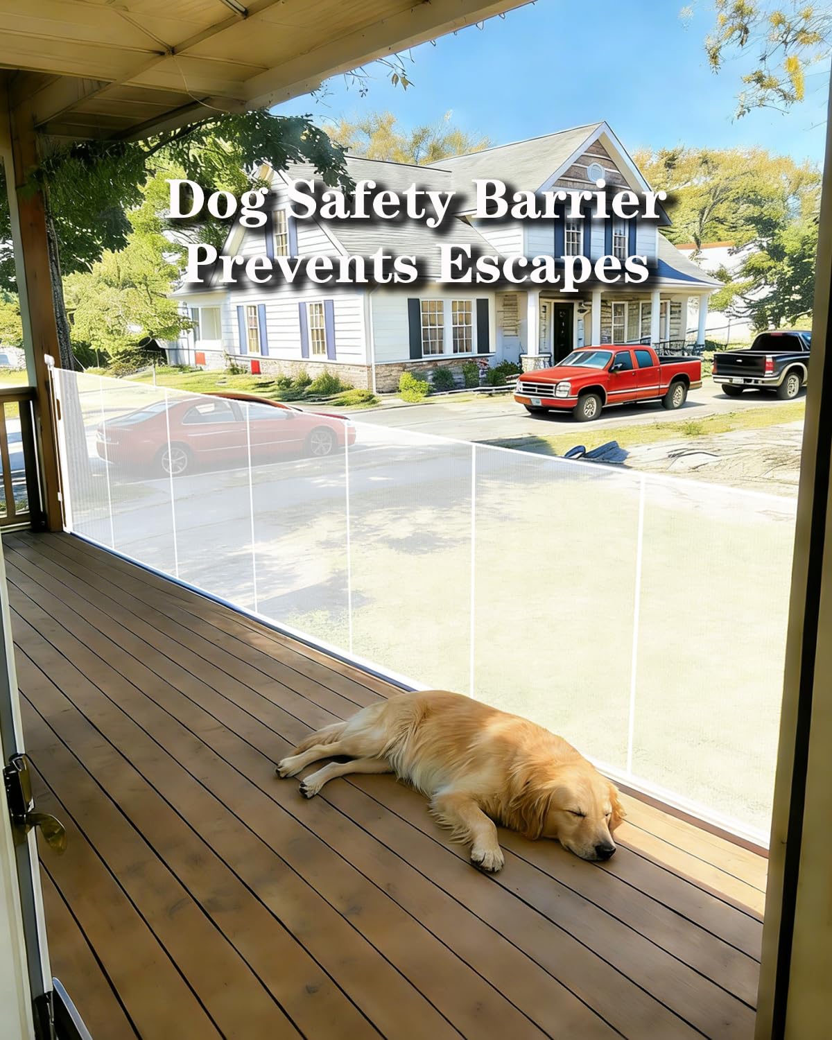 240" Retractable Baby Gates Extra Wide for Large Opening, 41" Extra Tall Retractable Dog Gate Pet Gates, Long Child Safety Mesh Gate with Fiberglass Rods for Stairs, Doorways, Hallways, Indoor/Outdoor