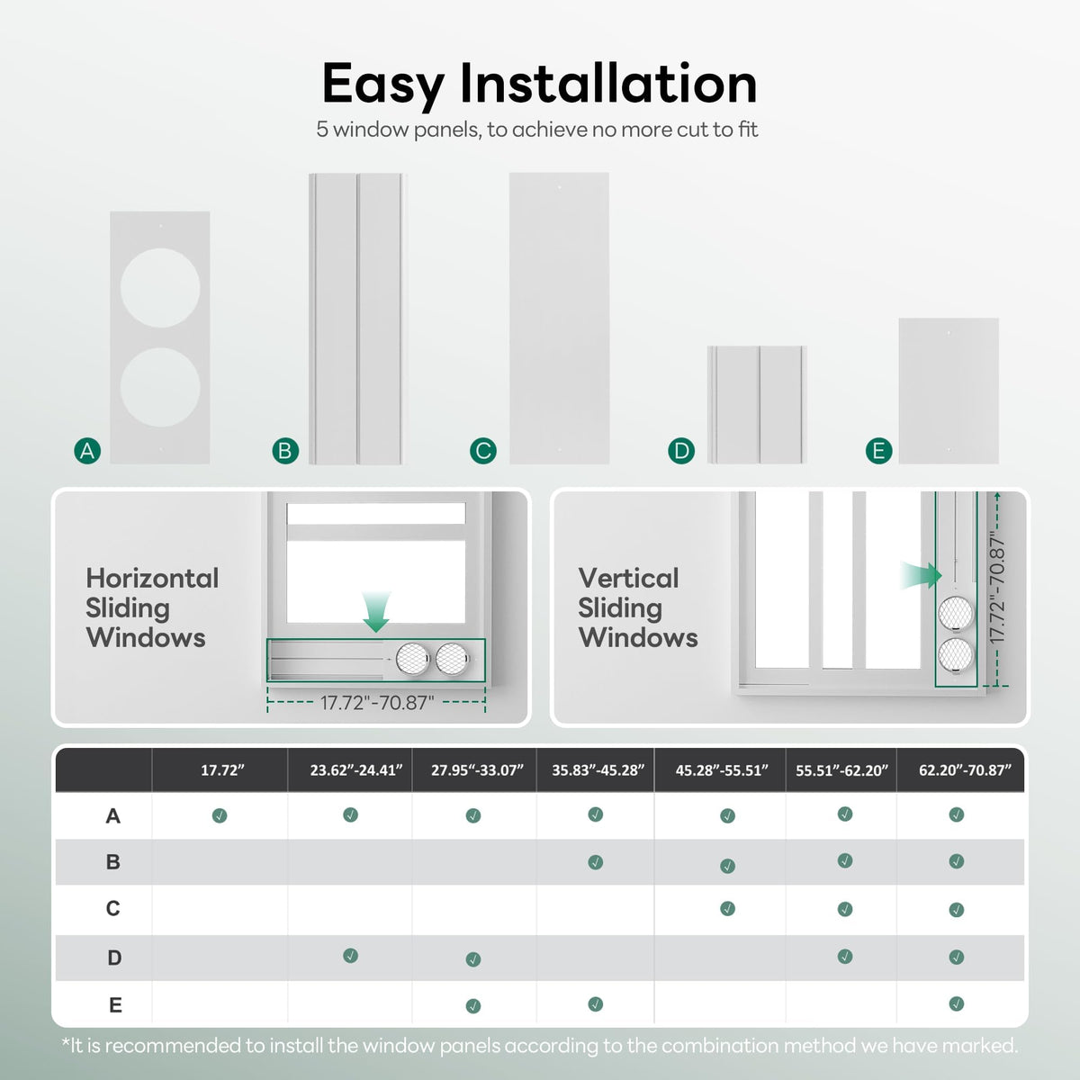 ZAFRO Smart Inverter Portable Air Conditioners, 14000 BTU (10000 BTU SACC) Dual Hose Portable AC Unit with Energy Saving/Ultra Quiet(42dB 2026)/Drainage-free Cool/APP/Remote for Multi-Scenario Use
