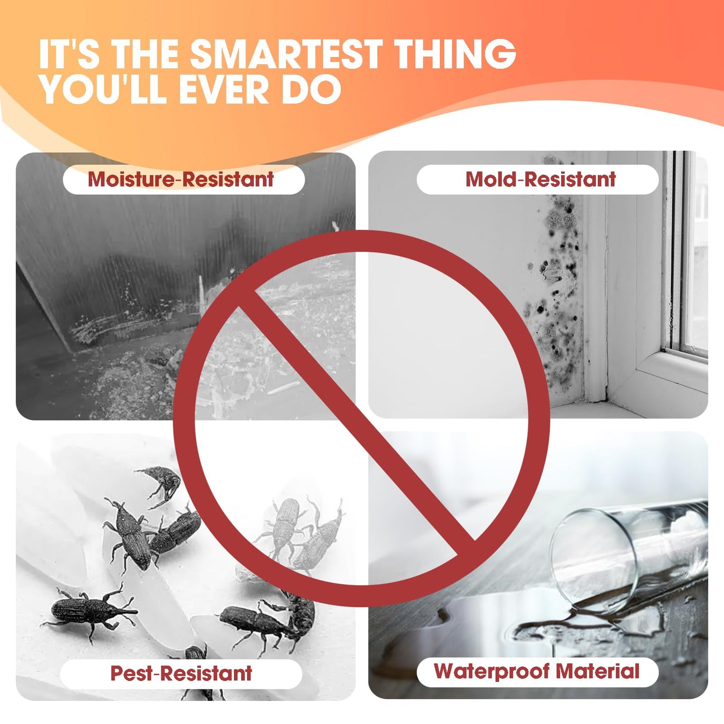 OUZUGIE WPC Acoustic Slat Wall Paneling, 8-Pack 96 x 6 Inches 3D Wall Panels for Interior Wall Decor,Living Room,TV Background,Study Room,Office Spaces,Bedroom,Low Grille (Grey)