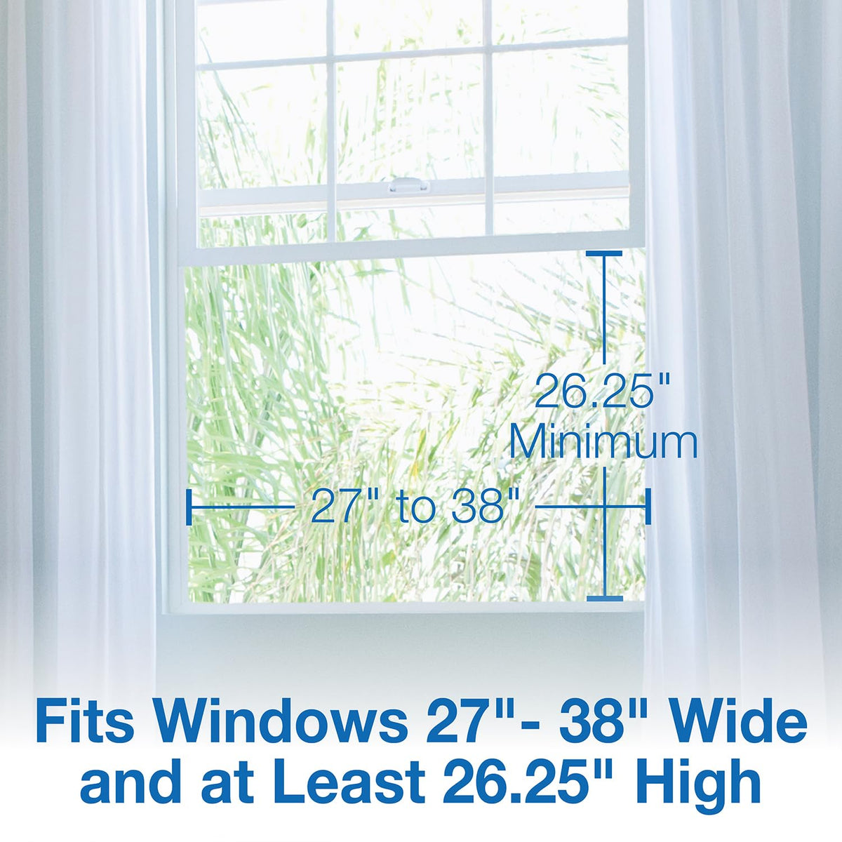 Air King 20" 1/6 HP Whole House Window Fan with 3-Speeds and Storm Guards for Circulation and Exhausting Air, 9166, Black