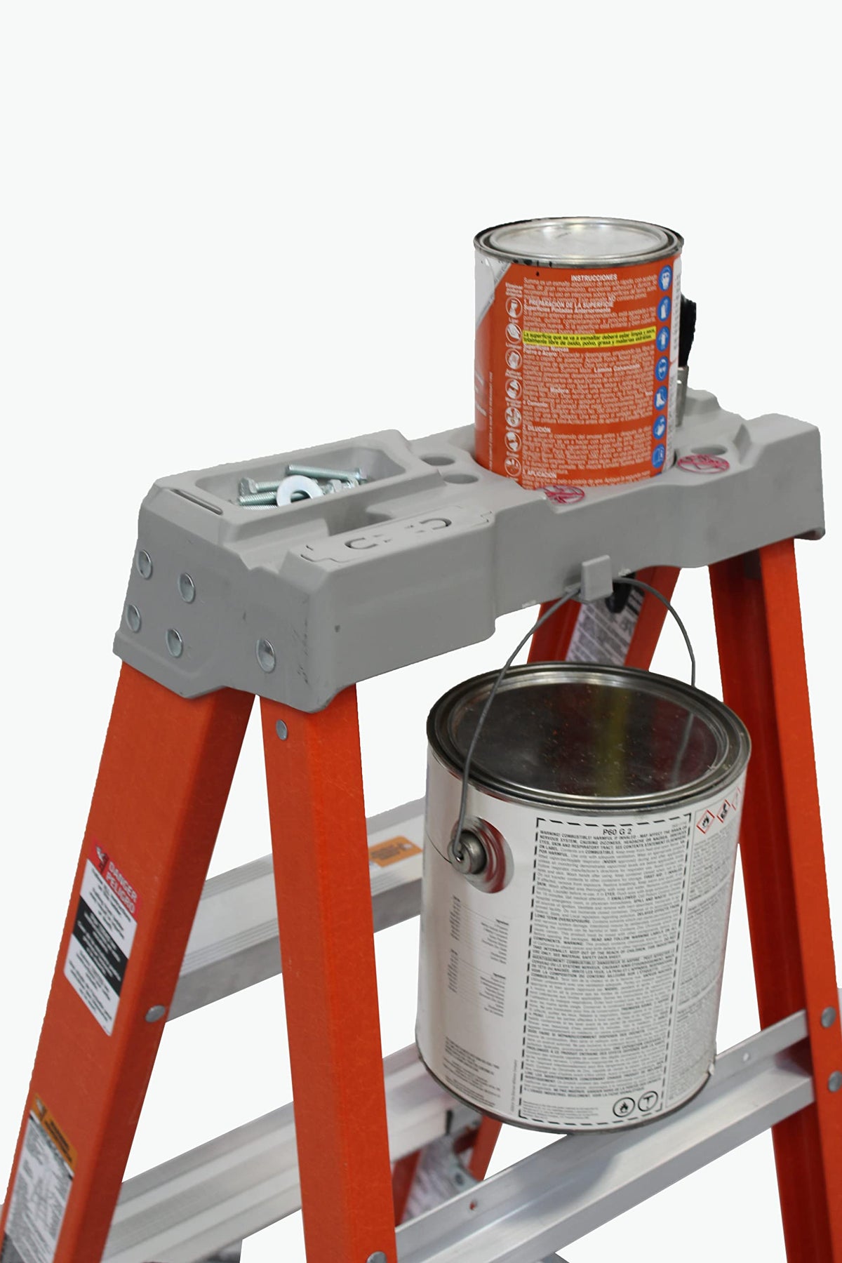 LITE 6-Foot Fiberglass Step Ladder, 300-Pound Load Capacity, Type IA, LP-3011-06